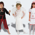 Kids Wearing Halloween Costumes