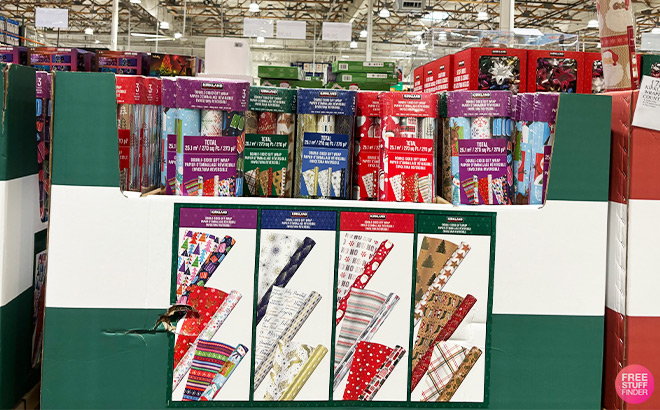 Kirkland Signature Wrapping Paper 3 Pack