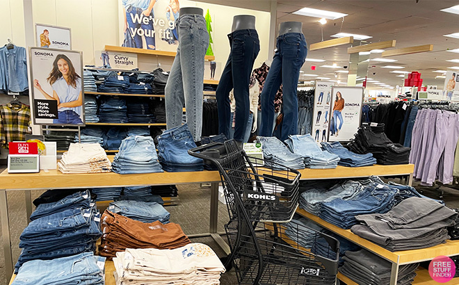 Kohls Womens Jeans in Store