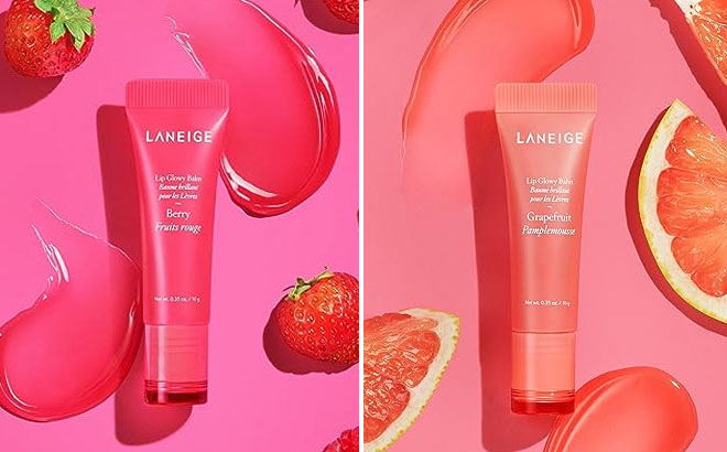 Laneige Lip Glowing Balm Berry and Grapefruit