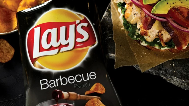 Lays 40 ct Potato Chips Snacks Multipack barbeque flavored