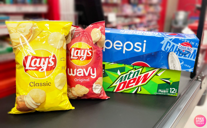 https://www.freestufffinder.com/wp-content/uploads/2023/09/Lays-Potato-Chip-Pepsi-Drinks-and-Mountain-Dew-Drinks-on-a-Conveyor-Belt.jpg