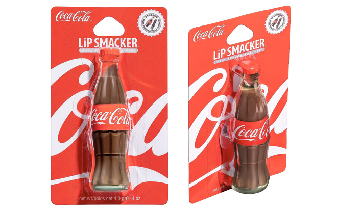 Lip Smacker Classic Coca Cola Bottle Lip Balm Packaging