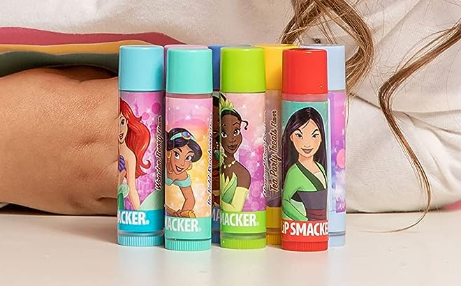 Lip Smacker Disney Princess Kids 8 Count Lip Balm