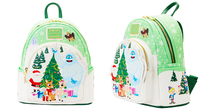 Loungefly Rudolph Holiday Group Mini Backpack