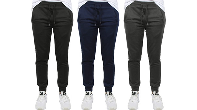 Mens Joggers 3 Pack