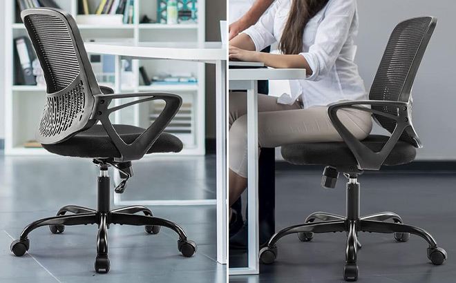 Mid Back Home Office Desk Chair