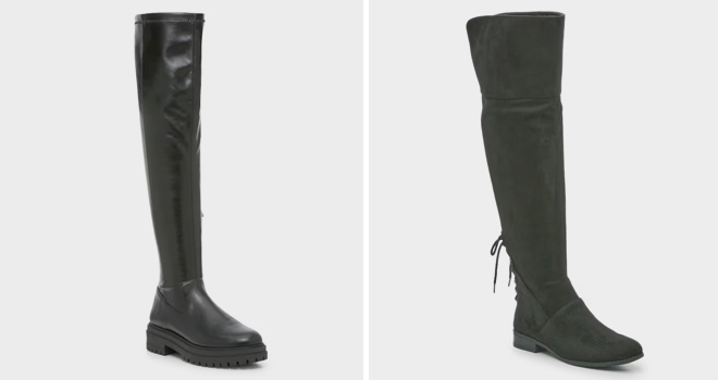 Mix No 6 Bessia Over The Knee Boot and Kelly Katie Eremmi Boot