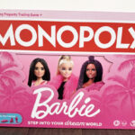 Monopoly Barbie Edition Board Game Placed on the Floor