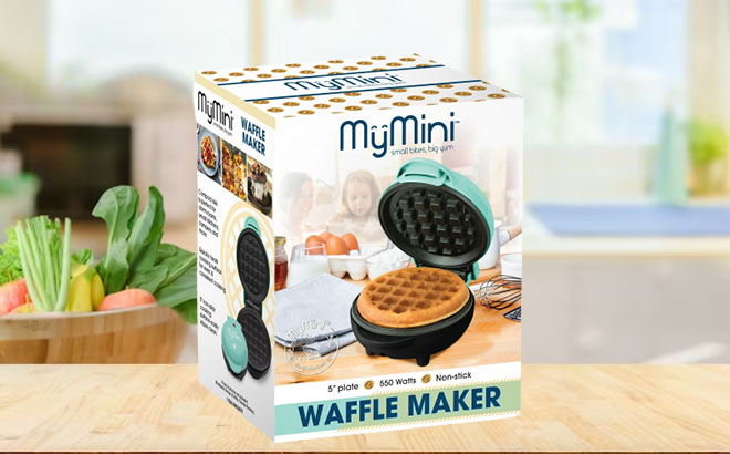 Mini Waffle Maker $8.98