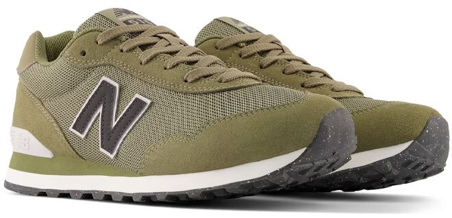 New Balance Mens 515 Sneakers in Dark Green Color