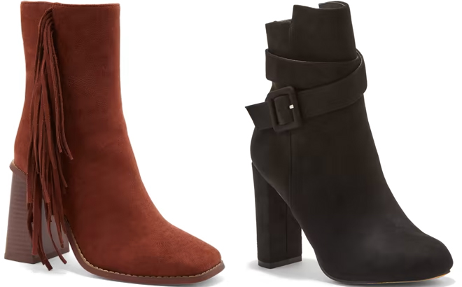 New York Co Womens Aarya and Luella Booties