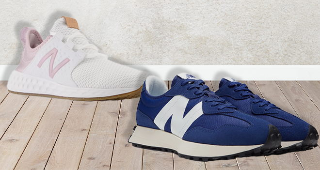 New balance Womens Shoes in White and Blue