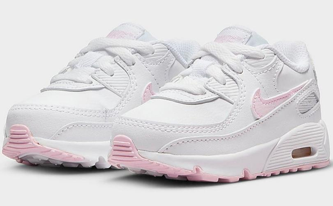 Nike Air Max 90 Toddler Girls Casual Shoes