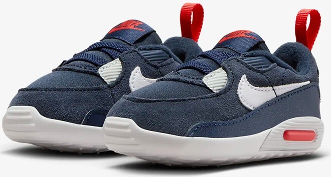 Nike Max 90 Crib Baby Bootie in Midnight Navy Color