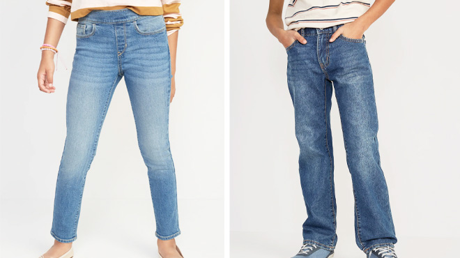 Old Navy Skinny Pull On Girls Jeans