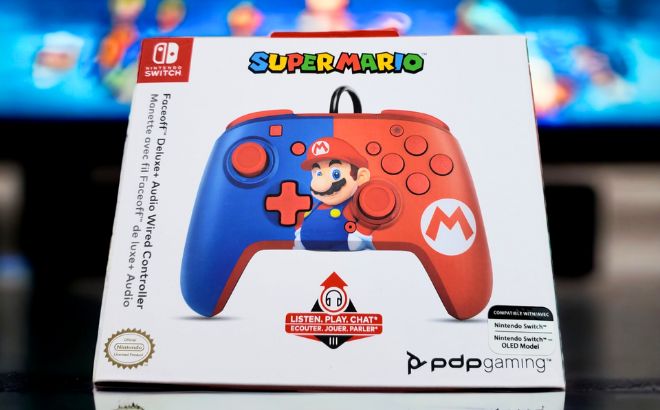 Nintendo Switch Super Mario Controller $13 | Free Stuff Finder