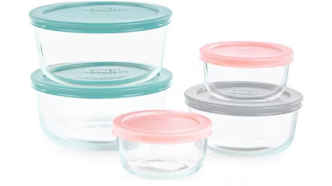 Pyrex 10 Piece Storage Set