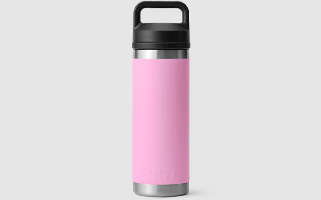 Rambler 18 oz Water Bottle in Power Pink Color