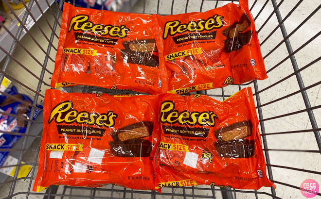 Reeses Snack Peanut Butter Candy Cups