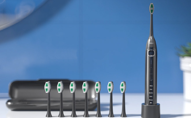 Sonic Electric Toothbrush for Adults and Kids