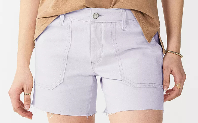 Sonoma Womens Jean Shorts