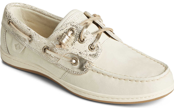 Sperry Women's Songfish Shimmer Boat Shoes