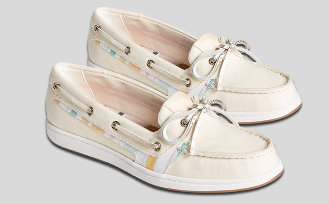 Sperry Womens SeaCycled Starfish Boat Shoes