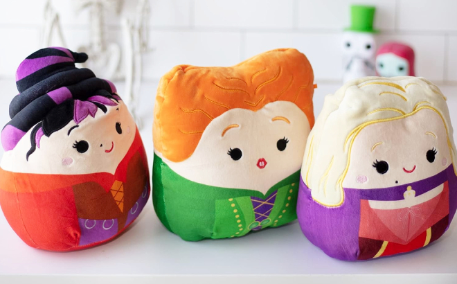 Squishmallows Hocus Pocus Halloween Plushies