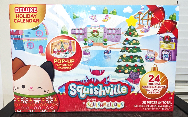Squishmallows 2 Squishville Advent Calendar 2023 W/ 24 Christmas