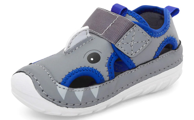 Stride Rite Splash Sandal in Grey Shark Color