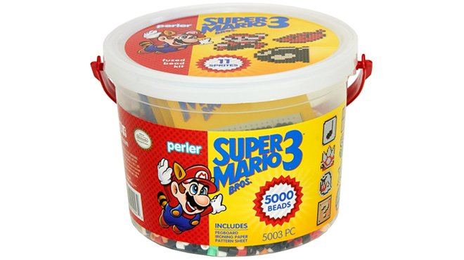 Super Mario Brothers Bead Bucket Activity Kit