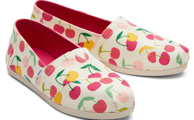 TOMS Alpargata Cherries Shoes