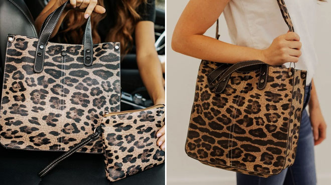 TemplateLivy Leopard Bag Clutch