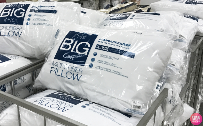 The Big One Microfiber Pillow in Standard Queen Size