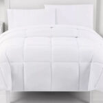 The Big One Plush Down Alternative Reversible Comforter White Color