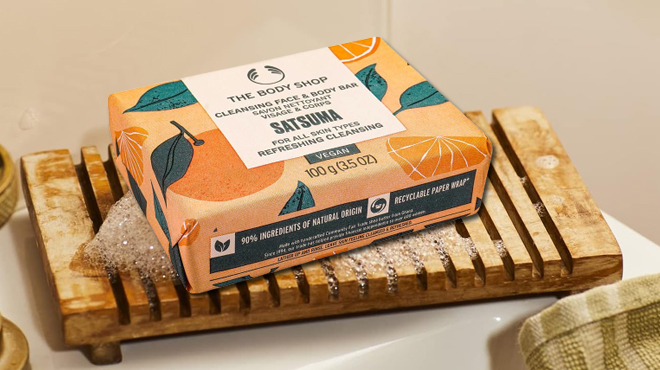 The Body Shop Satsuma Face Body Bar