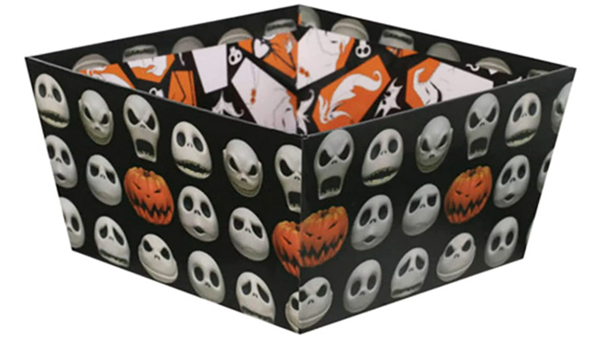 The Nightmare Before Christmas Jack Skellington Paperboard Candy Bowl