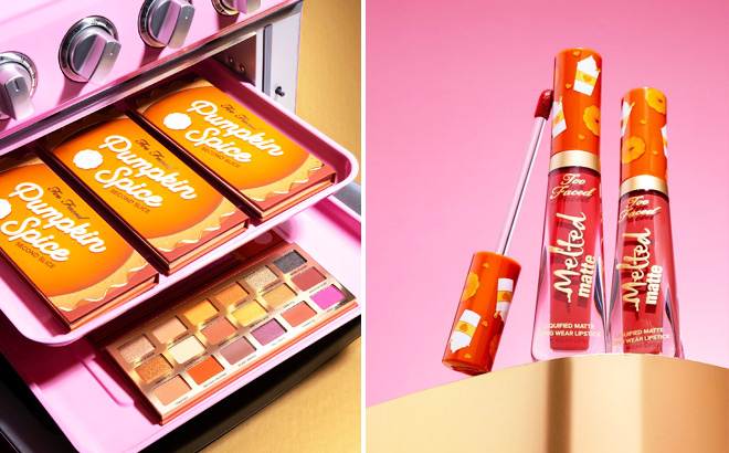 Too Faced Eyeshadow Matte Lip Pumpkin