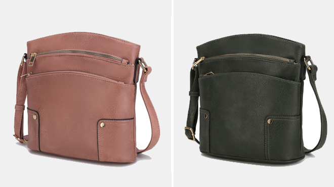 Two Colors of MKF Kenya Crossbody Bag