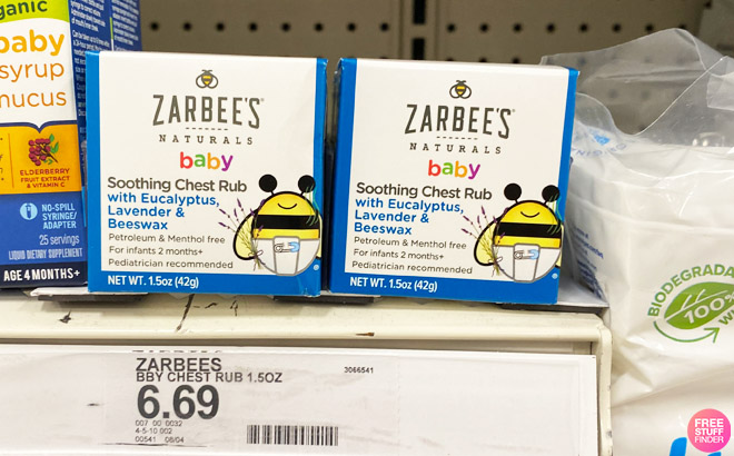 Zarbee's baby best sale chest rub