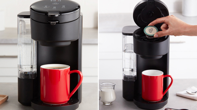 Two Images of Instant Solo Single Serve Coffee Maker