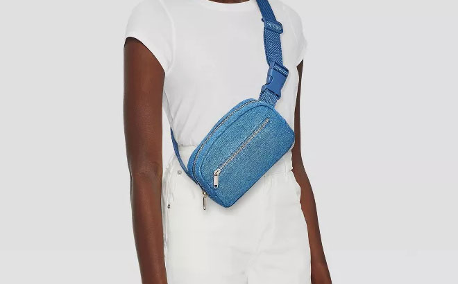 Wild Fable Fanny Pack in Denim Blue