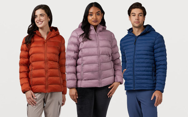 Women and a Man Wearing 32 Degrees Jacket