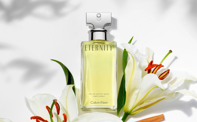 Womens Calvin Klein Eternity Eau de Parfum Surrounded by Lilies