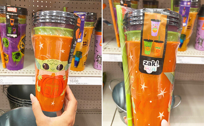 Glow in the Dark Zak Halloween Cups Only $5 at Target + More