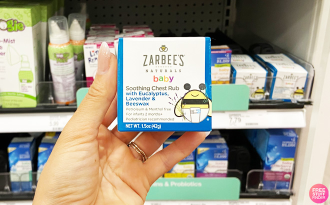 Zarbee's chest sales rub target