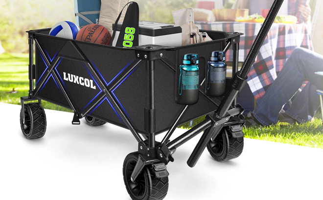 an Image of LUXCOL Collapsible Wagon Cart