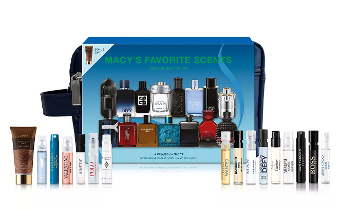 17 Piece Favorite Scents Sampler Discovery Set For Him