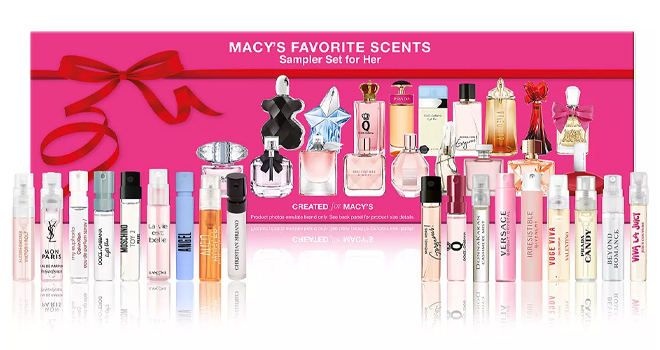 18 Piece Favorite Scents Sampler Discovery Set For He